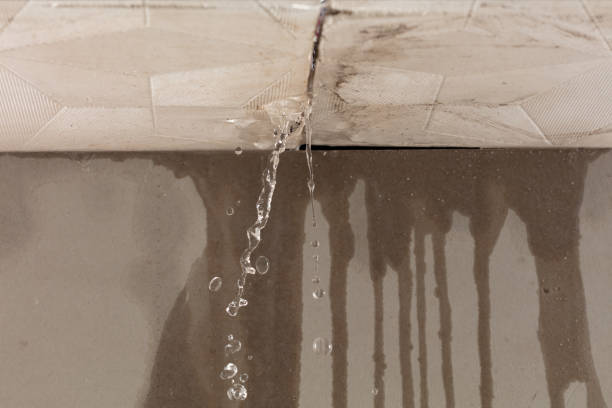 Professional Flood Damage Cleanup technician working in Laketown, UT